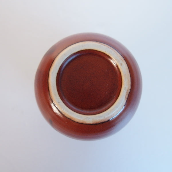 Japanese Vase, Brown Wabisabi MCM Design