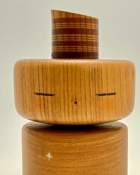 Contemporary One of a Kind Modernist Kokeshi, Award Winning Artist