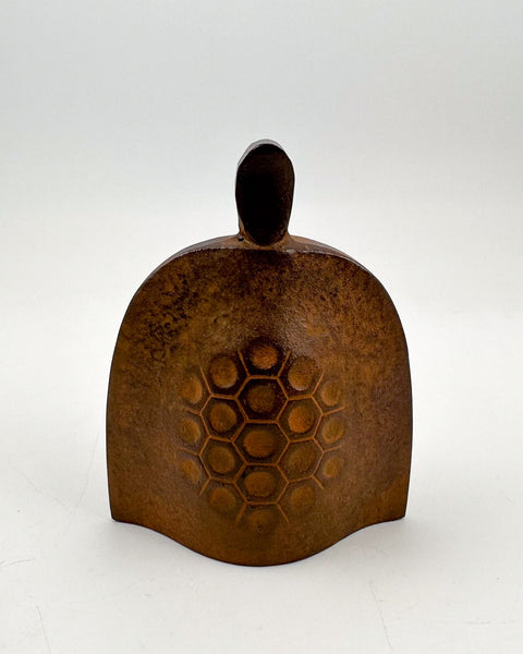 HandBell, Cast Iron, Vintage, Japanese, Turtle