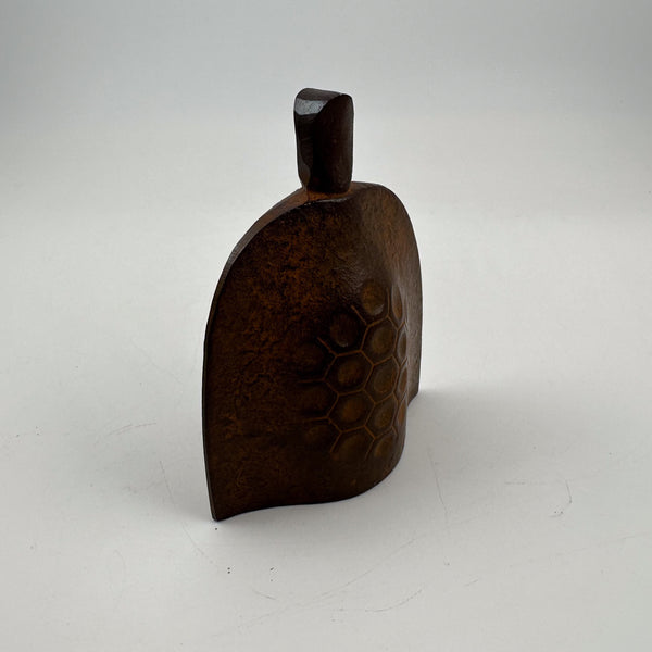 HandBell, Cast Iron, Vintage, Japanese, Turtle
