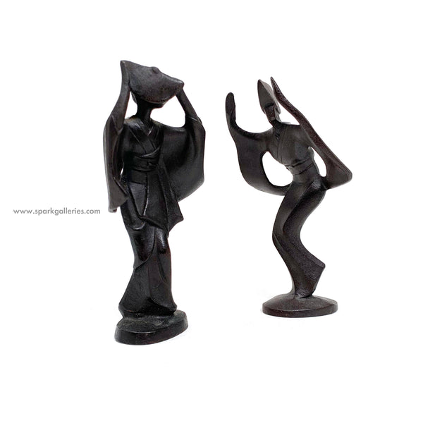 Cast Iron Sculpture, Awaodori Dancers, Keiten