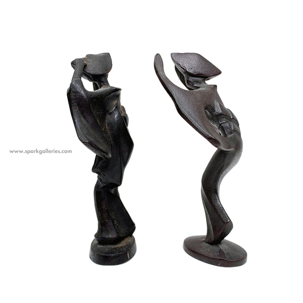 Cast Iron Sculpture, Awaodori Dancers, Keiten