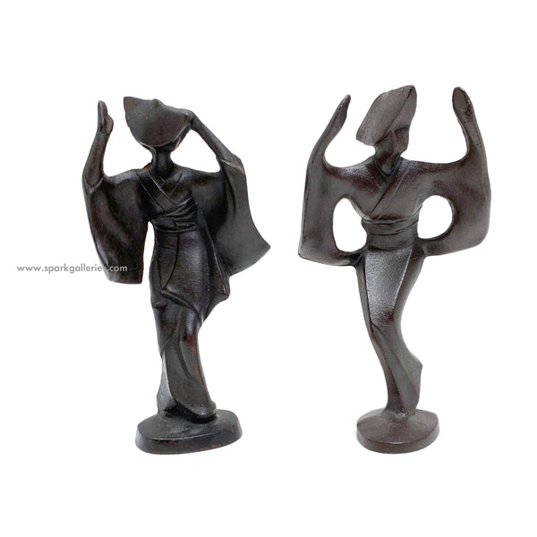 Cast Iron Sculpture, Awaodori Dancers, Keiten