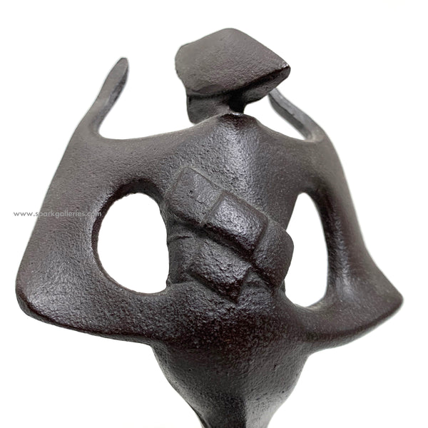 Cast Iron Sculpture, Awaodori Dancers, Keiten