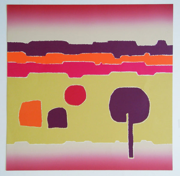 Gaston Petit, Abstract Landscape