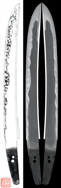Rare Insect & Reptile Masterpiece Sword Scabbard, Aogai Raden Koshirae (NBTHK Hozon) with Muromachi Kanekage Wakizashi (NBTHK Hozon)