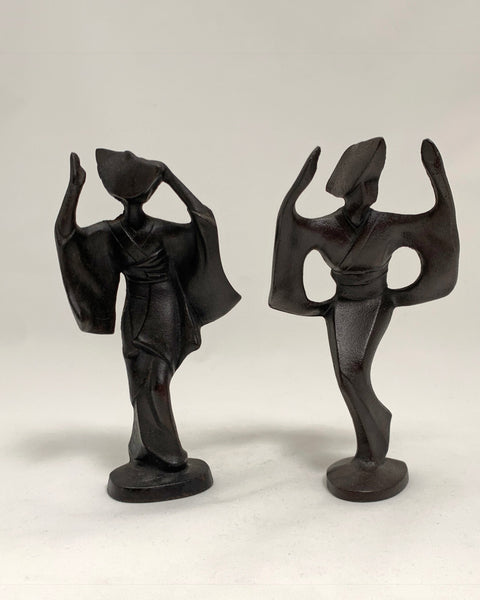 Cast Iron Sculpture, Awaodori Dancers, Keiten
