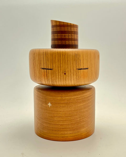 Contemporary One of a Kind Modernist Kokeshi, Award Winning Artist