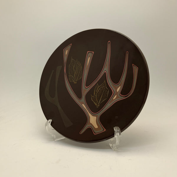 Mid-Century Japanese Lacquer Serving Plate – Antler Design