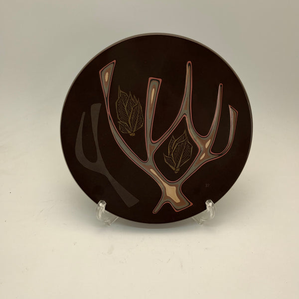 Mid-Century Japanese Lacquer Serving Plate – Antler Design