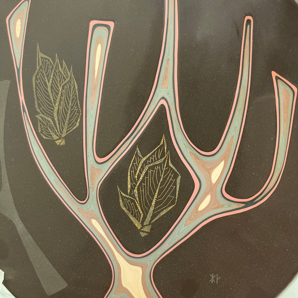 Mid-Century Japanese Lacquer Serving Plate – Antler Design
