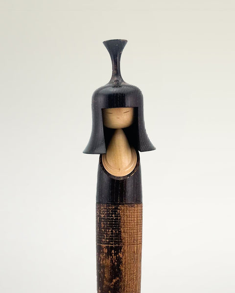 Ultra Rare Tall & Elegant Sosaku Kokeshi Doll