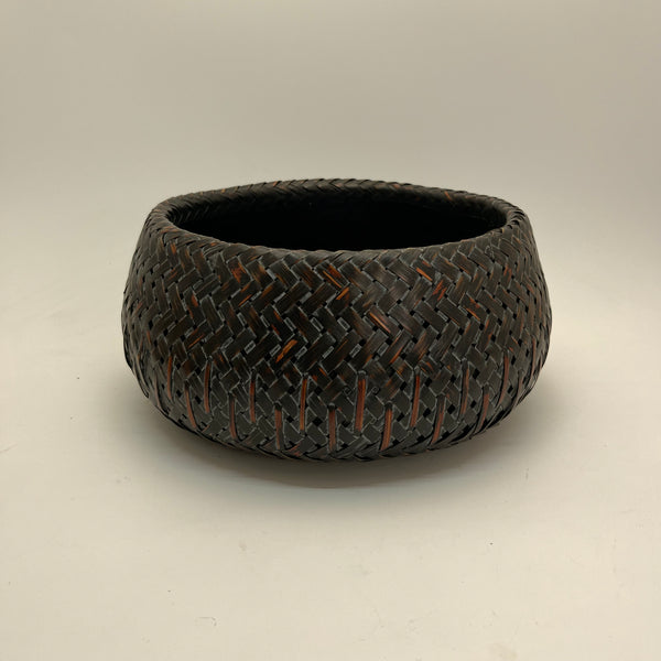 Japanese Tea Ceremony Charcoal Basket and Ash Utensils