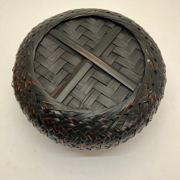 Japanese Tea Ceremony Charcoal Basket and Ash Utensils