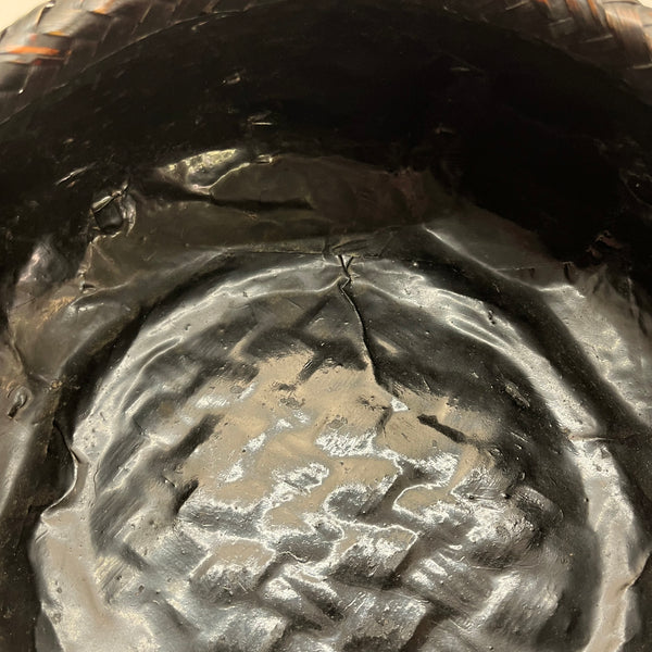 Japanese Tea Ceremony Charcoal Basket and Ash Utensils