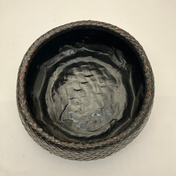 Japanese Tea Ceremony Charcoal Basket and Ash Utensils